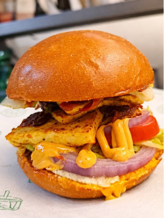Molten Paneer Burger
